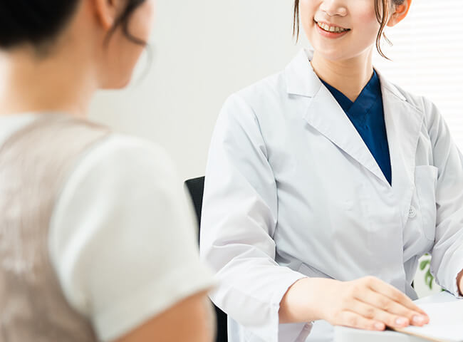 女性眼科専門医による診療